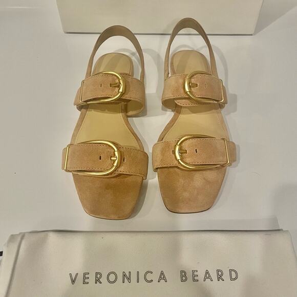 ☀️NWT Veronica Beard Maglio Sandals - Picture 3 of 6